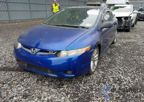 2007 Honda Civic Si из США, поврежденный, VIN 2HGFG21577H702688
